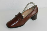 Escarpins MANFIELD Cuir Marron T 38.5 TBE