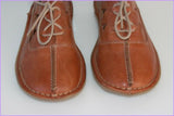 Derby INCAS Cuir Ajouré Marron Caramel T 36 TBE