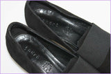 Escarpins ANDRE Fermés Cuir Noir T 37 TTBE