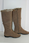 Bottes NOTHING ELSE Daim Marron et Fourrure Lapin T 36 TBE