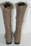 Bottes NOTHING ELSE Daim Marron et Fourrure Lapin T 36 TBE