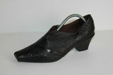 HISPANITAS Escarpins Cuir Fripé Noir T 36 TBE