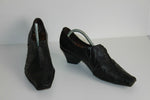 HISPANITAS Escarpins Cuir Fripé Noir T 36 TBE