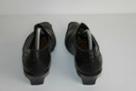 HISPANITAS Escarpins Cuir Fripé Noir T 36 TBE