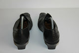 HISPANITAS Escarpins Cuir Fripé Noir T 36 TBE
