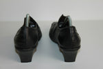 HISPANITAS Escarpins Cuir Fripé Noir T 36 TBE