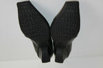 HISPANITAS Escarpins Cuir Fripé Noir T 36 TBE