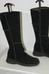 Bottes LES GREENS De CHARLES LABELLE Daim Noir T 40 BE