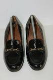 VINTAGE Escarpins Cuir Verni Noir T 35.5 TBE