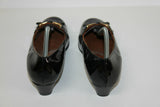 VINTAGE Escarpins Cuir Verni Noir T 35.5 TBE