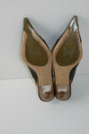 Escarpins Ouverts ELIZABETH STUART Tout Cuir Ajouré Souple Marron T 37.5 BE