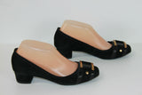 Escarpins LANIDOR Tout Cuir  Noir T 37 TBE