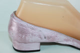 Escarpins Pointus ANDREA TOKIO Cuir Rose Nacré T 38 TBE