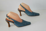 Escarpins DONNA MONTRAN Textile Jean T 36 TBE