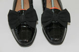 Escarpins CORINE Cuir Verni Noir T 34 TBE