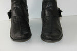 Bottes KARSTON Cuir Fripé Noir T 39 TBE
