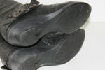 Bottes KARSTON Cuir Fripé Noir T 39 TBE