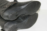 Bottes KARSTON Cuir Fripé Noir T 39 TBE
