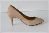 Escarpins MANGO Cuir Beige à Talons Fins T 36 TBE