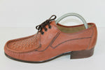 FILANTO Derby à lacets Vintage Cuir Tressé Marron T 42 TTBE