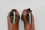 FILANTO Derby à lacets Vintage Cuir Tressé Marron T 42 TTBE