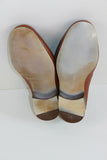 FILANTO Derby à lacets Vintage Cuir Tressé Marron T 42 TTBE