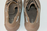 Mocassins ANDRE Cuir Souple Taupe à Scratch T 36 TTBE