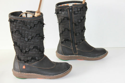 Mi Bottes ART Cuir et Textile Modèle Actuel T 33 TBE