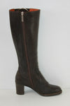 Bottes FRATELLI ROSSETTI Cuir Rigide Marron T 36 TBE