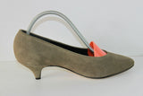 Escarpins GEVRISE Croûte de Cuir Vert Kaki T 39 BE