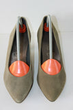 Escarpins GEVRISE Croûte de Cuir Vert Kaki T 39 BE