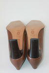 Escarpins MODA DI FAUSTO Tout Cuir Marron T 36.5 TBE