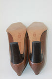 Escarpins MODA DI FAUSTO Tout Cuir Marron T 36.5 TBE