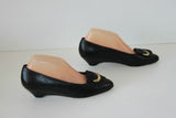 Escarpins ACADIE Par ANDRE Cuir Rigide Noir T 38 TBE