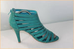Escarpins POTI PATI Simili Cuir Turquoise T 36 BE