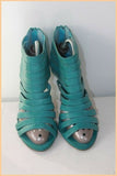 Escarpins POTI PATI Simili Cuir Turquoise T 36 BE