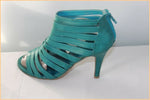 Escarpins POTI PATI Simili Cuir Turquoise T 36 BE