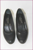 ELIZABETH STUART Escarpins Tout Cuir Noir T 36 BE