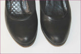 ELIZABETH STUART Escarpins Tout Cuir Noir T 36 BE