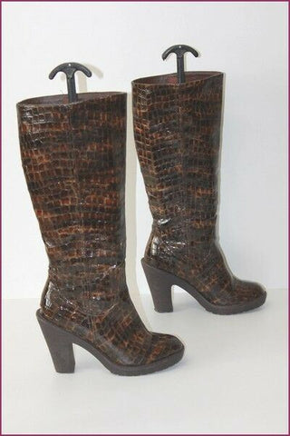 PRIMADONNA Bottes Cuir craquelé Marron T 40 BE