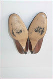 MADELEINE Escarpins Cuir Bronze Cuivré Bouts Ronds Luxe T 38 BE