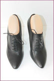 MINELLI Escarpins à lacets Cuir Noir T 39 ETAT NEUF