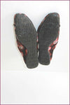 ESPACE Derby à lacets Cuir et Textile Imprimé T 8.5 US / T 40.5 FR TBE