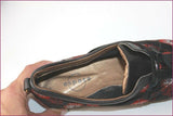 ESPACE Derby à lacets Cuir et Textile Imprimé T 8.5 US / T 40.5 FR TBE