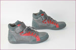 COMPTOIR DES COTONNIERS Baskets Cuir et Textile Gris Scratch T 37 TTBE