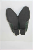 GEO REINO Escarpins Cuir Vert Foncé T 38 TBE