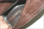 SPIRAL Bottes Pointues Cuir Marron Foncé T 40 TBE