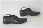 8th AVENUE Derby à lacets Cuir Noir T 40 TBE