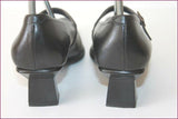 ELIZABETH STUART Escarpins Sangles Tout Cuir Noir T 38 TBE