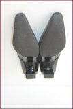 ELIZABETH STUART Escarpins Sangles Tout Cuir Noir T 38 TBE